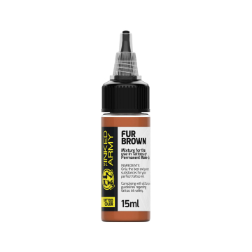 The Inked Army - Tattoo Color -  Fur Brown