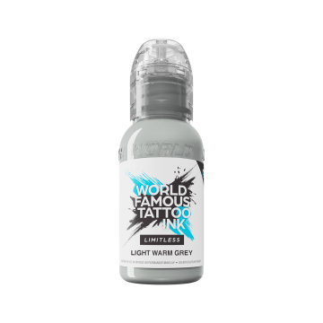 World Famous Limitless Tattoo Ink - Light Warm Grey 30 ml World Famous Limitless Tattoo Ink - Light Warm Grey 30 ml