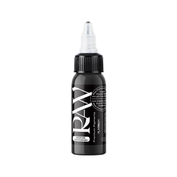 Raw Pigments Platinum - Medium Whitewash Tattoo Ink - 30ml