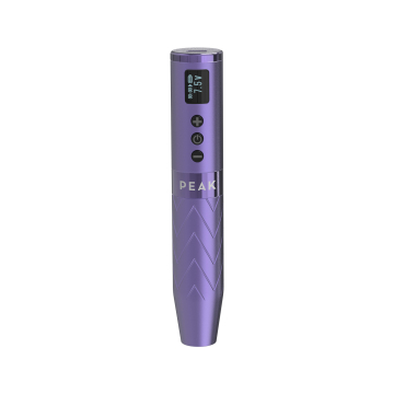 Peak Astra Wireless Pen PMU Machine - Adjustable Stroke, Purple