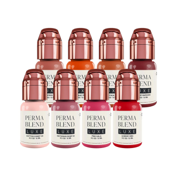 Perma Blend Luxe - Pucker-Up Buttercup Lip Set - 8 x 15 ml Perma Blend Luxe - Pucker-Up Buttercup Lip Set - 8 x 15 ml