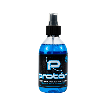 Proton Blue Stencil Remover And Skin Cleanser 250ml 8.5oz