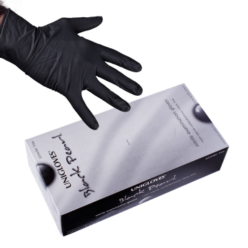 100kpl  Uniglove Black Pearl  nitriili käsineet 