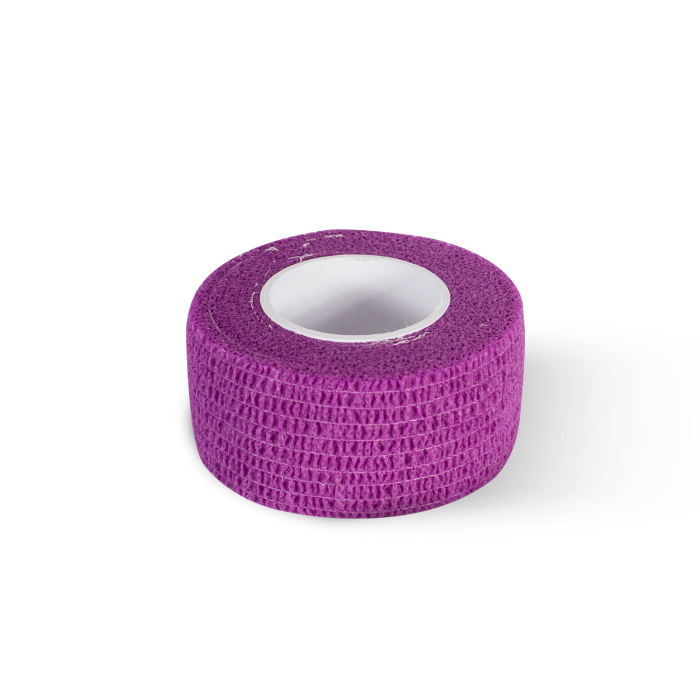 Purple Killer Ink Grip Wrap tape roll measuring 25mm by 4.5m on white background.