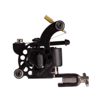 Ronnie Starr Tattoo Machine - Dial Liner - Black Chrome