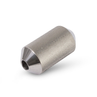 ruostumaton teräs 25mm Angled Knurled grippi