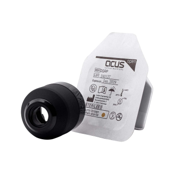 ACUS - Box of 24 Black Disposable Grip - 33 mm