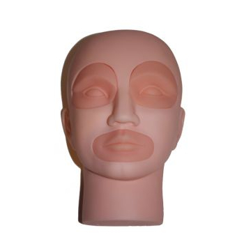 Harjoituspää silmille ja huulille