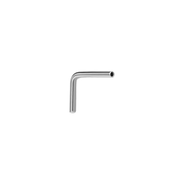 Tilum Threadless Nostril L-Bend - Add Your Own Top