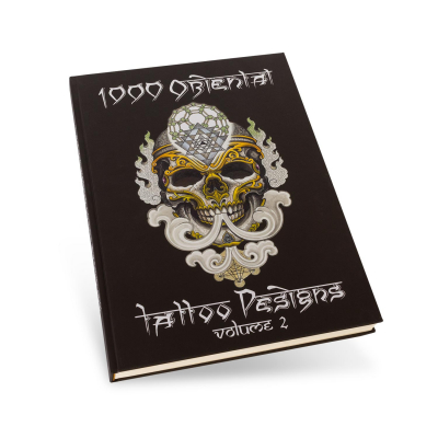 1000 Oriental Tattoo Designs: Volume 2