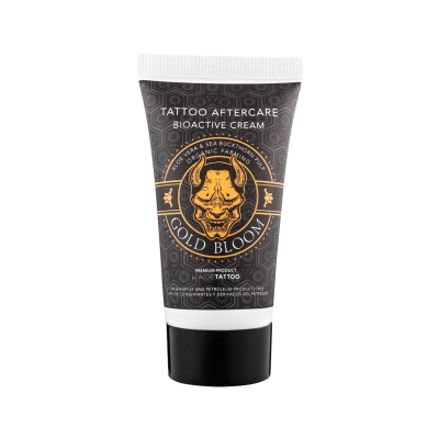 Aloe Tattoo Gold Bloom New Formula Aftercare Tubes Display 12x 30g
