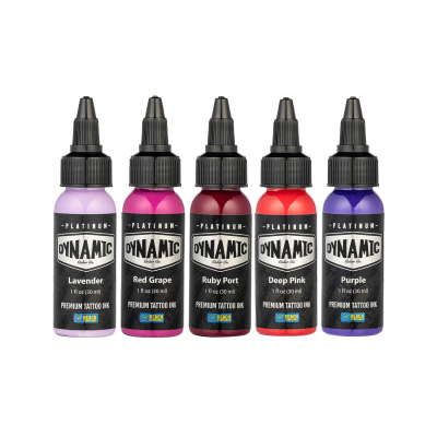 Platinum by Dynamic Tattoo Ink - Lush Set 5x 30 ml