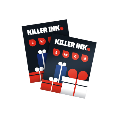 Killer Ink  25e  lahjakortti    