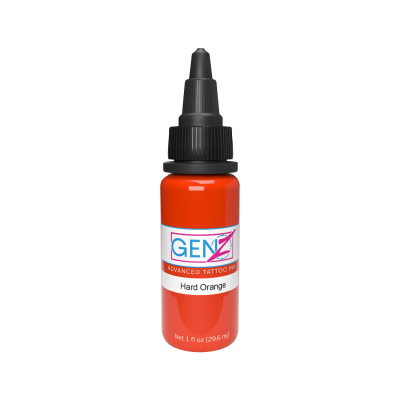 Intenze Ink Gen-Z 19 Color - Hard Orange 30 ml (1 oz)