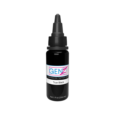 Intenze Ink Gen-Z 19 Color - True Black 30 ml (1 oz)