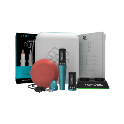 Microbeau Bellar Air - Permanent Makeup Machine - 2.1mm Stroke - ULTRA Bundle - Microbeau Blue