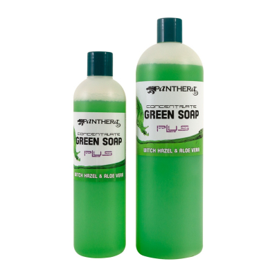 Panthera Green Soap Concentrate ja  Witch Hazel + Aloe Vera