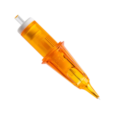 Box of 20 Peak Triton Needle Cartridges 0.35 mm - Round Liner Extra Long Taper (7.5 mm)