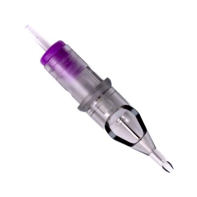 Box of 10 Prime Needle Cartridges - Bugpin Round Shader Long Taper