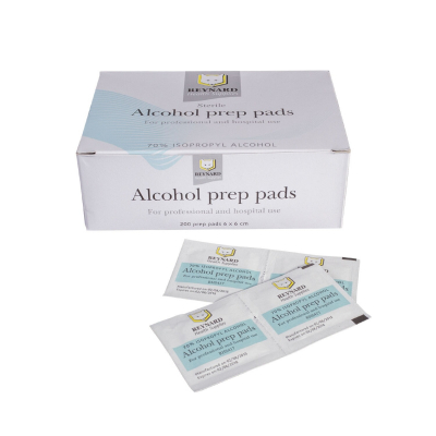 Box of 200 Reynards Alco Wipes