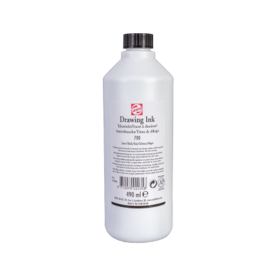 Talens Black Drawing muste 490ml