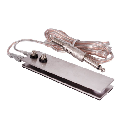 Mini Stainless Steel Tattoo Foot Pedal Click On / Click Off