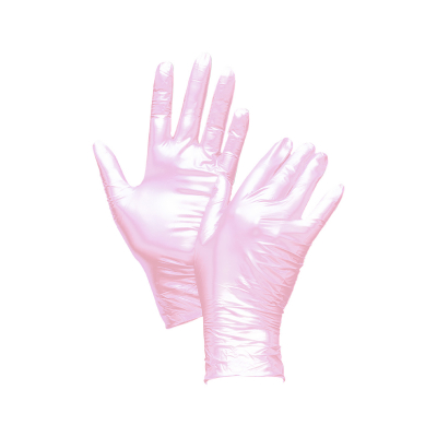 Box of 100 Uniglove Fancy Rose Nitrile Gloves