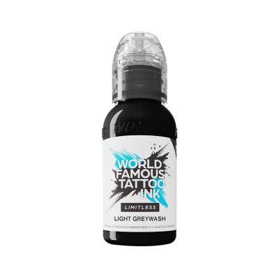 World Famous Limitless Tattoo Ink - Light Grey Wash