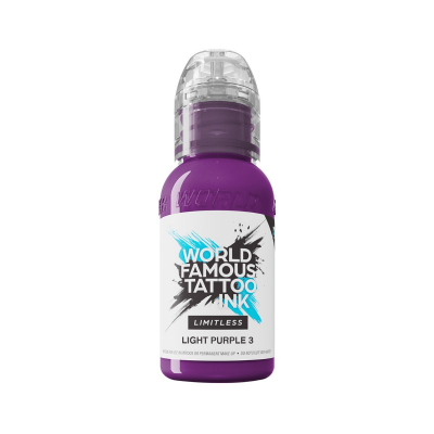 World Famous Limitless Tattoo Ink - Light Purple 3 30 ml