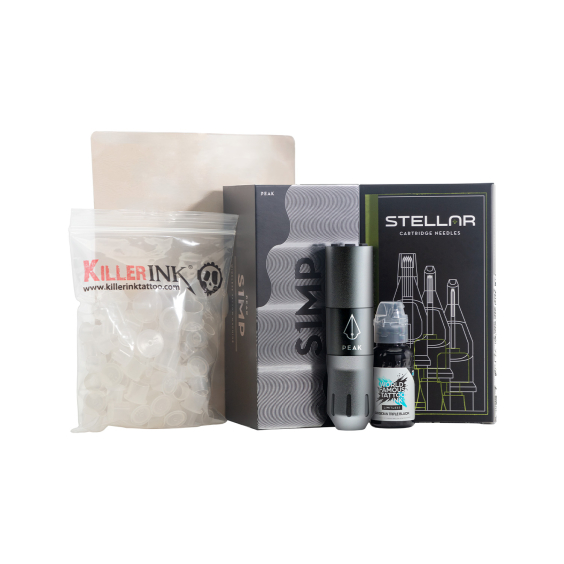 Professional Tattoo Kit I - Apprentice V2 - Gunmetal