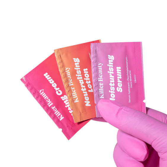 Killer Beauty Vegan Lash Lift Brow Lamination 1.5 ml Sachets Steps 1-3 (30 Sachets)