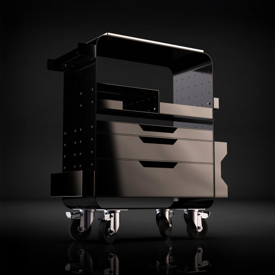 Impala Workstation by Kwadron - Black (EU)