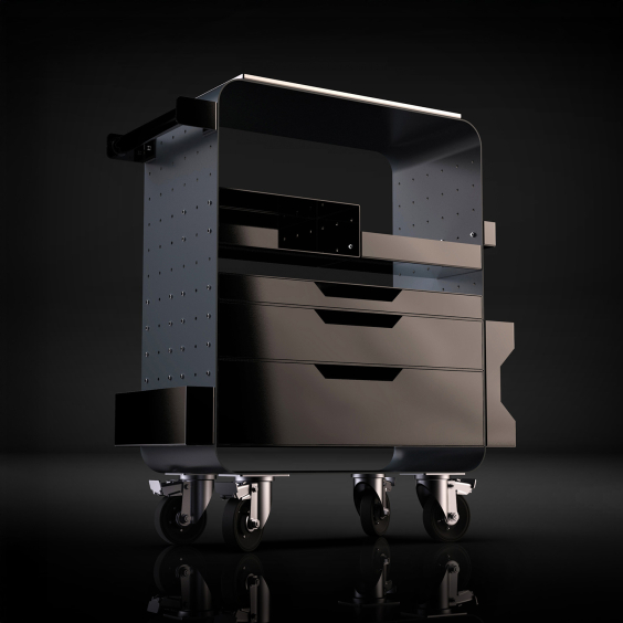 Impala Workstation by Kwadron - Grey (EU)