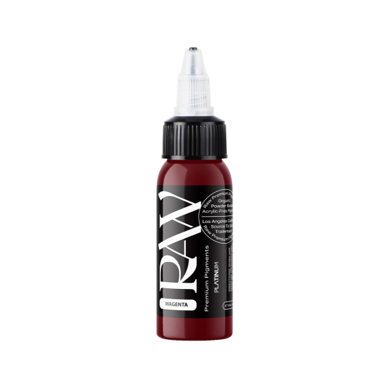 Raw Pigments Platinum - Magenta Tattoo Ink - 30ml