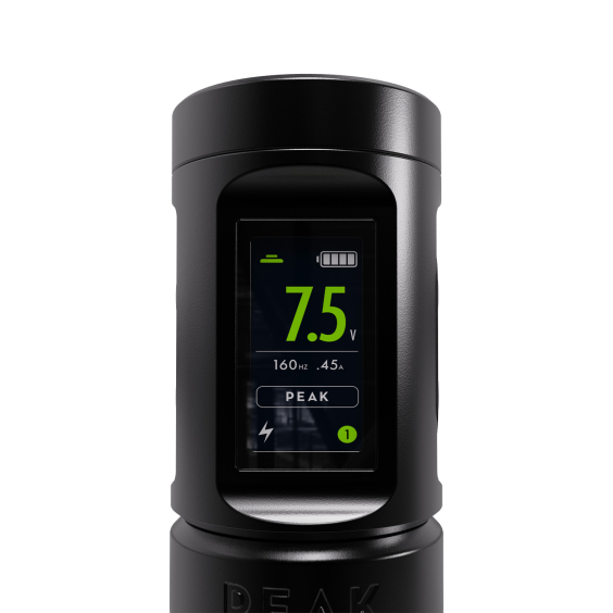 Battery for the Peak Solice Pro V2 Wireless Machine - Matte Black