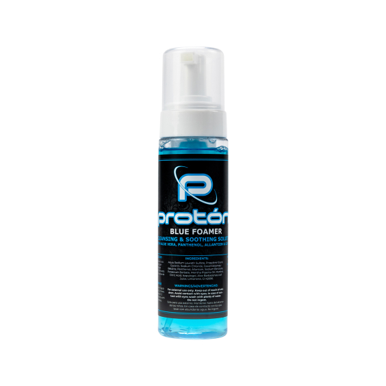 Proton - Blue Cleansing Foam Proton Concentrated with Panthenol, Alantoin and Aloe Vera 220ml (7.4oz)