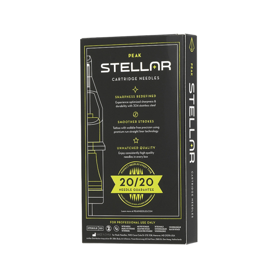 Box of 5 Sample Basic Peak Stellar Cartridges